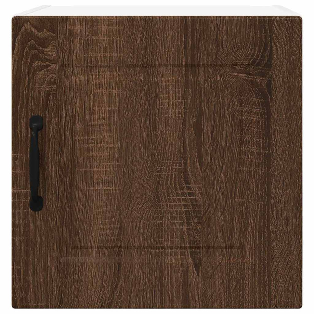 Produktbild för Väggskåp PORTO 2 pcs Brun Ek 40 x 31 x 40 cm Konstruerat trä