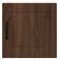 Produktbild för Väggskåp PORTO 2 pcs Brun Ek 40 x 31 x 40 cm Konstruerat trä