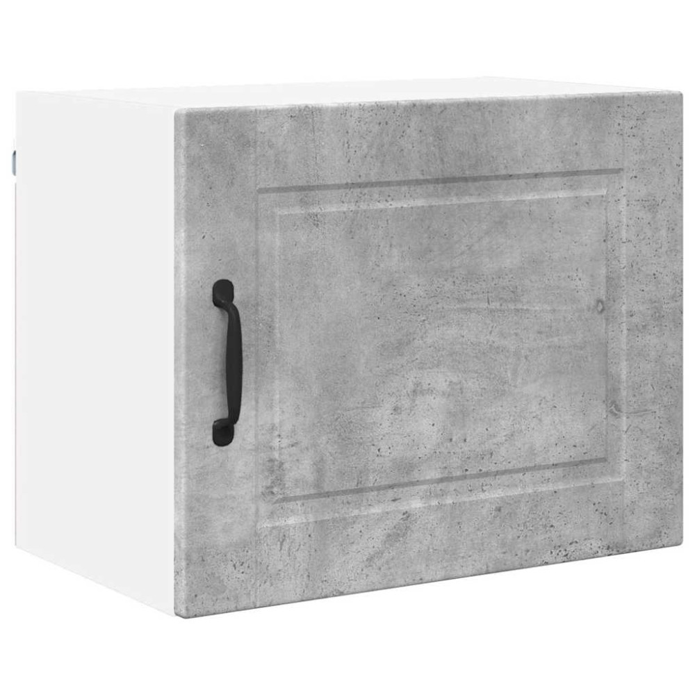 Produktbild för Väggskåp PORTO 2 pcs Betonggrå 50 x 31 x 40 cm Konstruerat trä