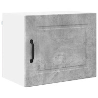 Produktbild för Väggskåp PORTO 2 pcs Betonggrå 50 x 31 x 40 cm Konstruerat trä