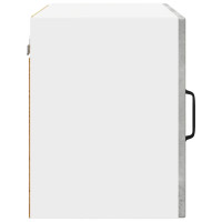 Produktbild för Väggskåp PORTO 2 pcs Betonggrå 50 x 31 x 40 cm Konstruerat trä