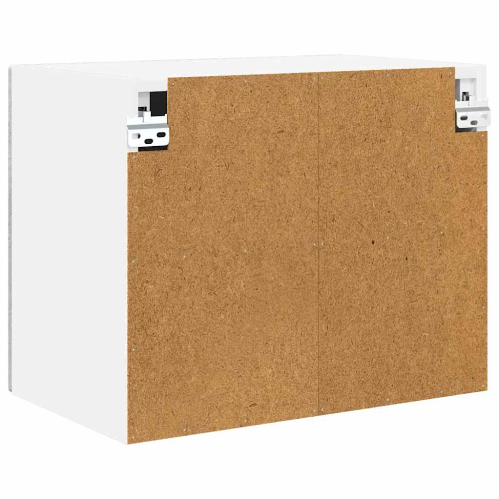 Produktbild för Väggskåp PORTO 2 pcs Betonggrå 50 x 31 x 40 cm Konstruerat trä