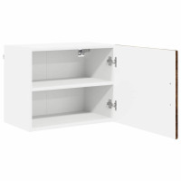 Produktbild för Väggskåp PORTO 2 pcs Rökt ek 50 x 31 x 40 cm Konstruerat trä