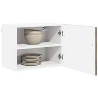 Produktbild för Väggskåp PORTO 2 pcs Rökt ek 50 x 31 x 40 cm Konstruerat trä
