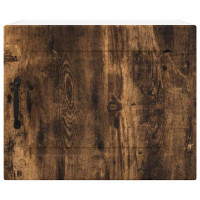 Produktbild för Väggskåp PORTO 2 pcs Rökt ek 50 x 31 x 40 cm Konstruerat trä