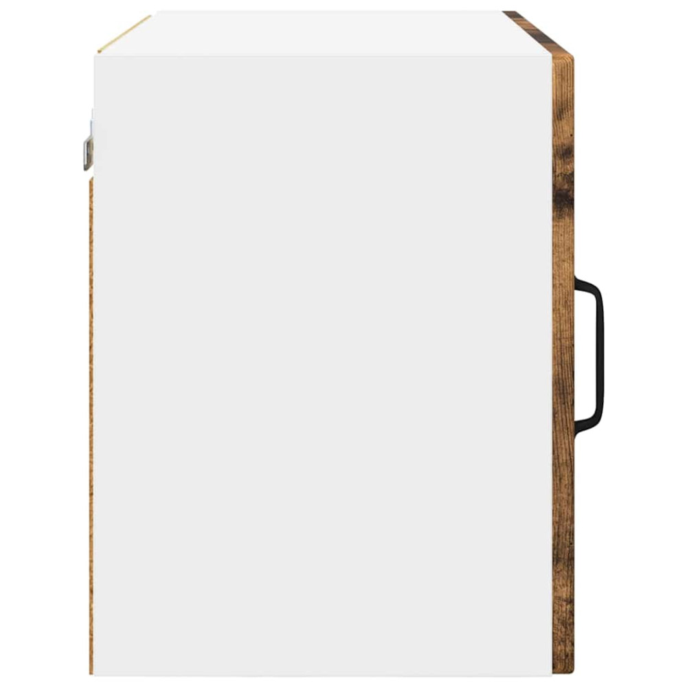 Produktbild för Väggskåp PORTO 2 pcs Rökt ek 50 x 31 x 40 cm Konstruerat trä