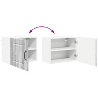 Produktbild för Väggskåp PORTO 2 pcs Grå Sonoma 50 x 31 x 40 cm Konstruerat trä