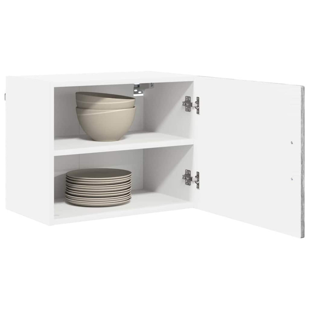 Produktbild för Väggskåp PORTO 2 pcs Grå Sonoma 50 x 31 x 40 cm Konstruerat trä