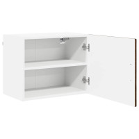 Produktbild för Väggskåp PORTO 2 pcs Brun Ek 50 x 31 x 40 cm Konstruerat trä