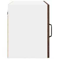 Produktbild för Väggskåp PORTO 2 pcs Brun Ek 50 x 31 x 40 cm Konstruerat trä