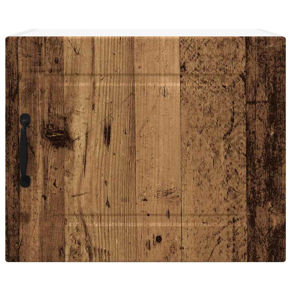 Produktbild för Väggskåp PORTO 2 pcs Gammalt trä 50 x 31 x 40 cm