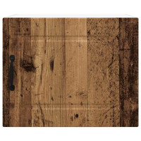 Produktbild för Väggskåp PORTO 2 pcs Gammalt trä 50 x 31 x 40 cm