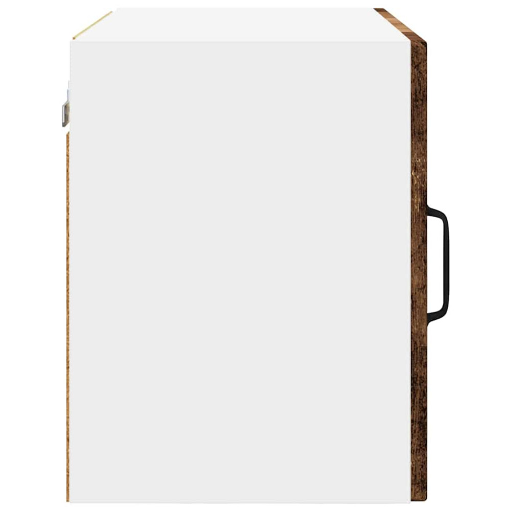 Produktbild för Väggskåp PORTO 2 pcs Gammalt trä 50 x 31 x 40 cm