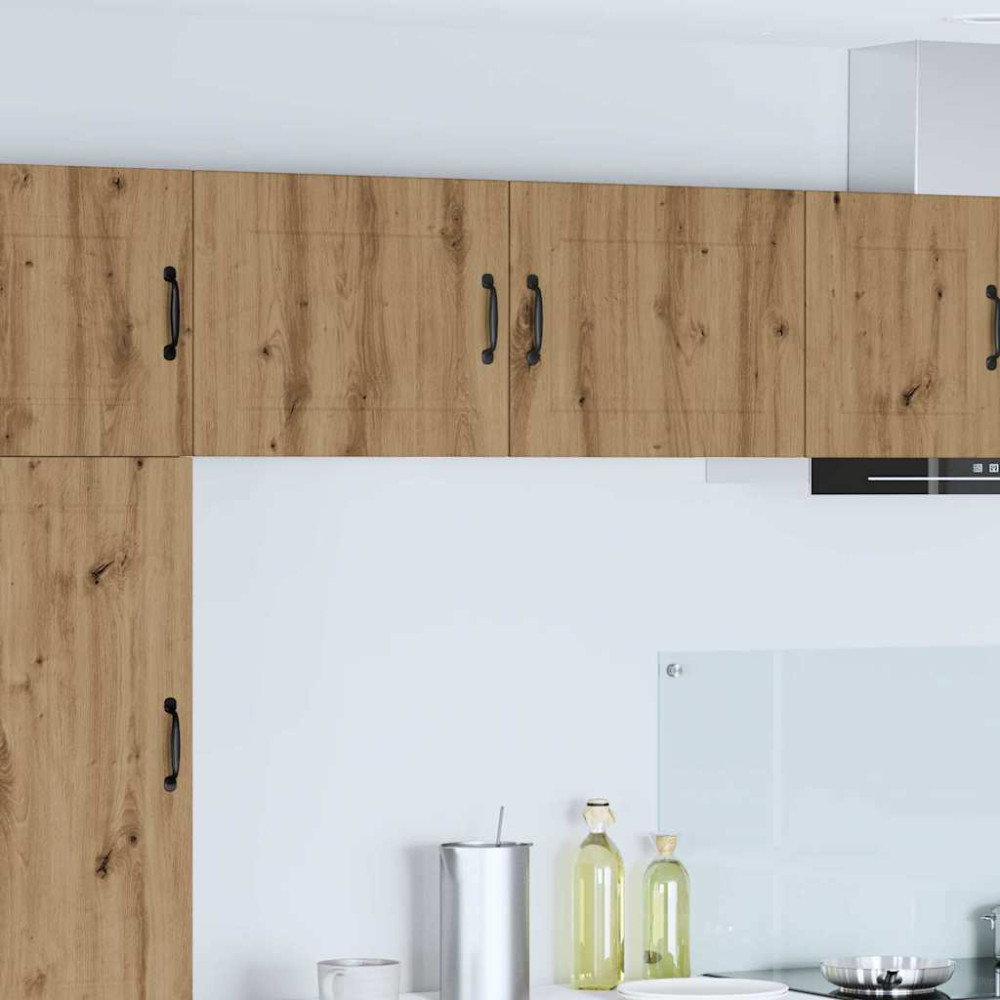 Produktbild för Väggskåp PORTO 2 pcs Artisan Ek Konstruerat trä
