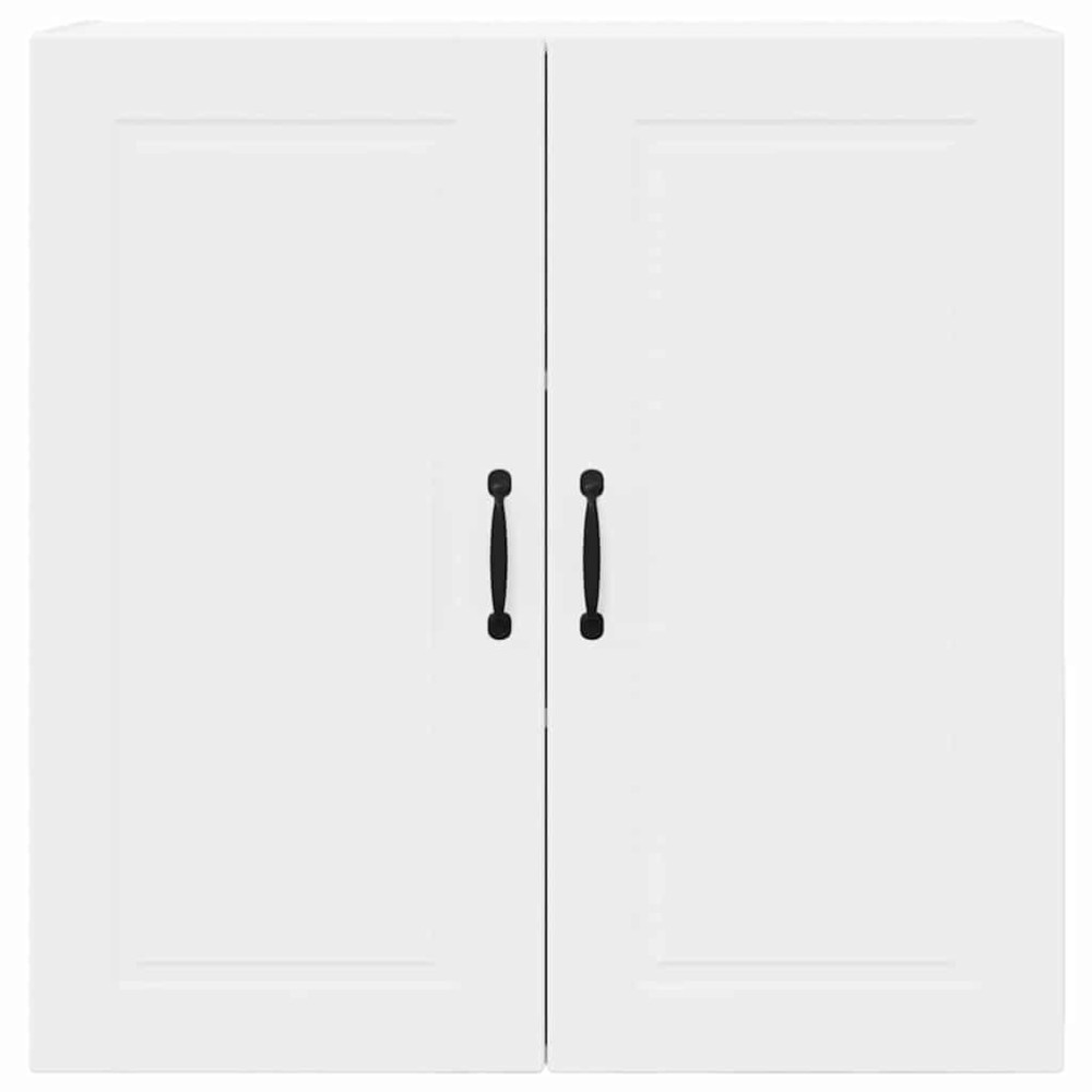 Produktbild för Väggskåp PORTO Vit 80 x 31 x 80 cm Konstruerat trä