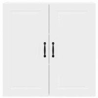 Produktbild för Väggskåp PORTO Vit 80 x 31 x 80 cm Konstruerat trä