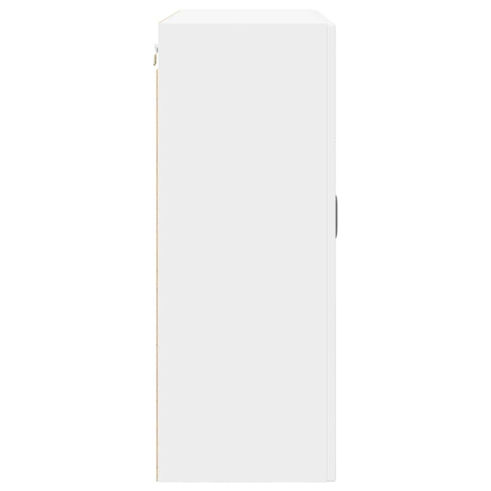 Produktbild för Väggskåp PORTO Vit 80 x 31 x 80 cm Konstruerat trä