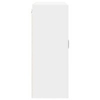Produktbild för Väggskåp PORTO Vit 80 x 31 x 80 cm Konstruerat trä