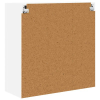 Produktbild för Väggskåp PORTO Vit 80 x 31 x 80 cm Konstruerat trä
