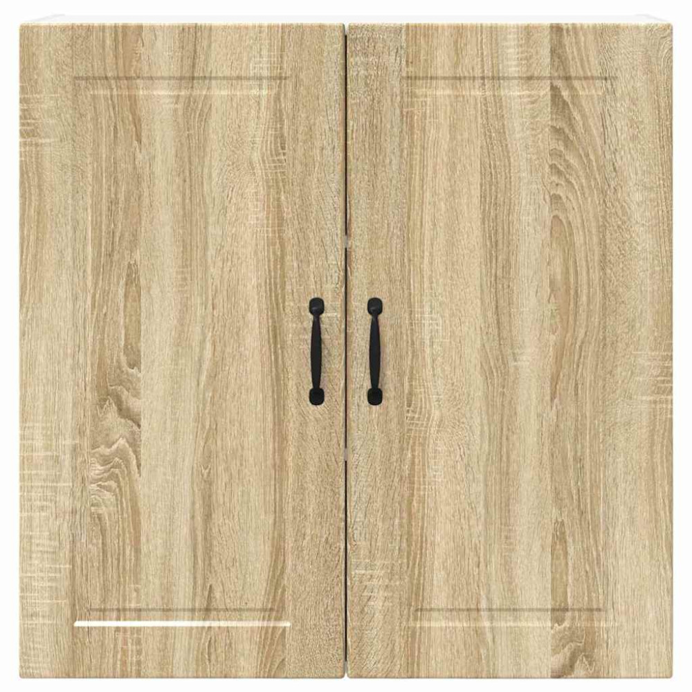 Produktbild för Väggskåp PORTO Sonoma-ek 80 x 31 x 80 cm Konstruerat trä