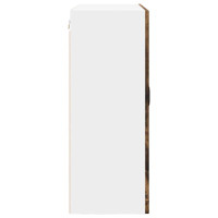 Produktbild för Väggskåp PORTO Rökt ek 80 x 31 x 80 cm Konstruerat trä