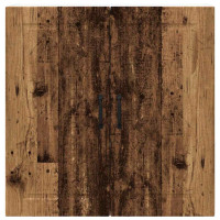 Produktbild för Väggskåp PORTO Gammalt trä 80 x 31 x 80 cm Konstruerat trä