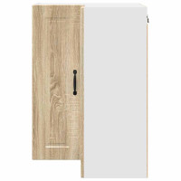 Produktbild för Vägghörnskåp PORTO Sonoma-ek 57 x 57 x 80 cm Konstruerat trä