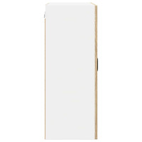 Produktbild för Väggglasförråd PORTO Sonoma-ek 60 x 31 x 80 cm Konstruerat trä