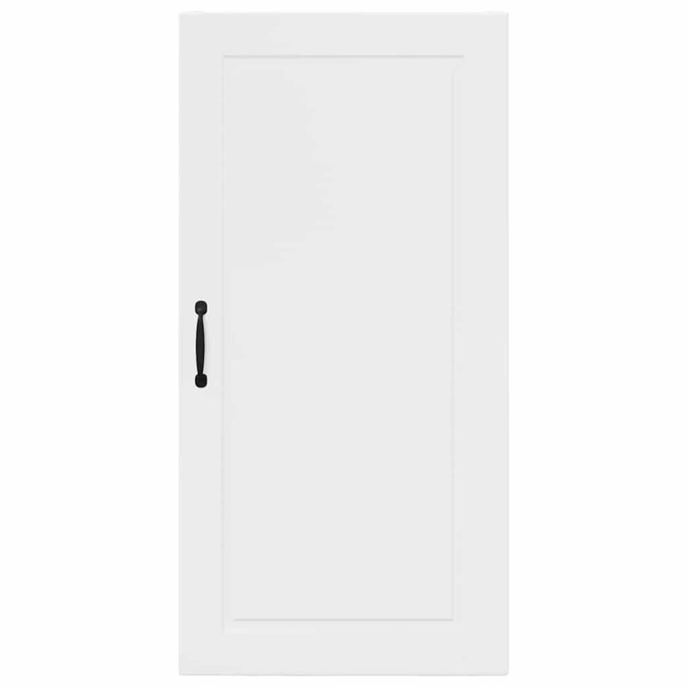 Produktbild för Väggskåp PORTO Högblanka vita 50 x 31 x 100 cm Konstruerat trä