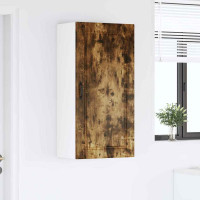 Produktbild för Väggskåp PORTO Rökt ek 50 x 31 x 100 cm Konstruerat trä