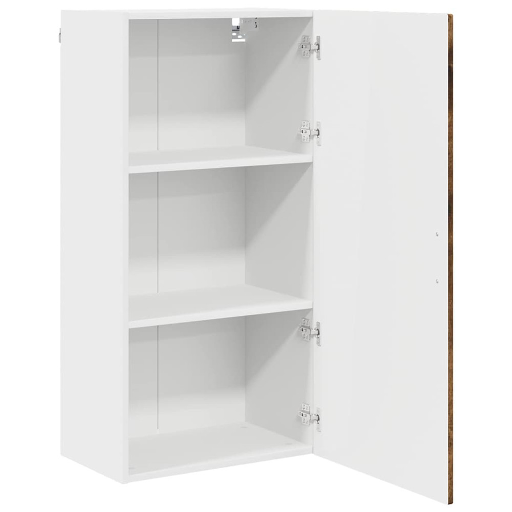 Produktbild för Väggskåp PORTO Rökt ek 50 x 31 x 100 cm Konstruerat trä