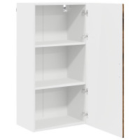 Produktbild för Väggskåp PORTO Rökt ek 50 x 31 x 100 cm Konstruerat trä