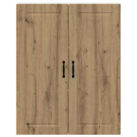 Produktbild för Väggskåp PORTO Artisan Ek 80 x 31 x 100 cm Konstruerat trä