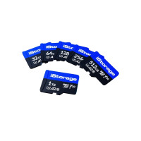 Produktbild för iStorage - flash-minneskort - 256 GB - microSDXC