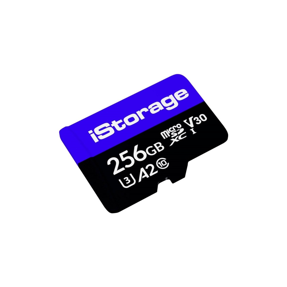 Produktbild för iStorage - flash-minneskort - 256 GB - microSDXC