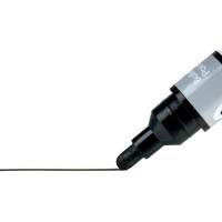 Produktbild för Nobo Liquid Ink - markering - svart (paket om 10)