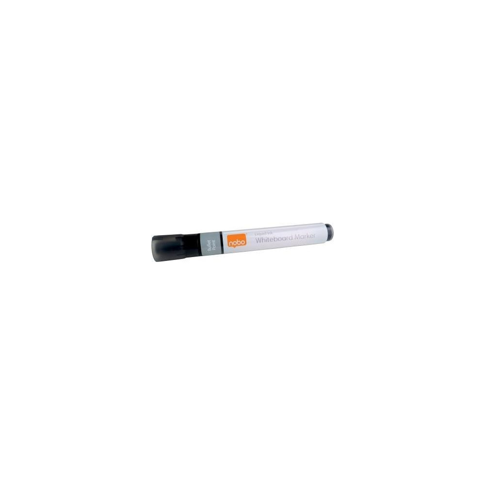 Produktbild för Nobo Liquid Ink - markering - svart (paket om 10)