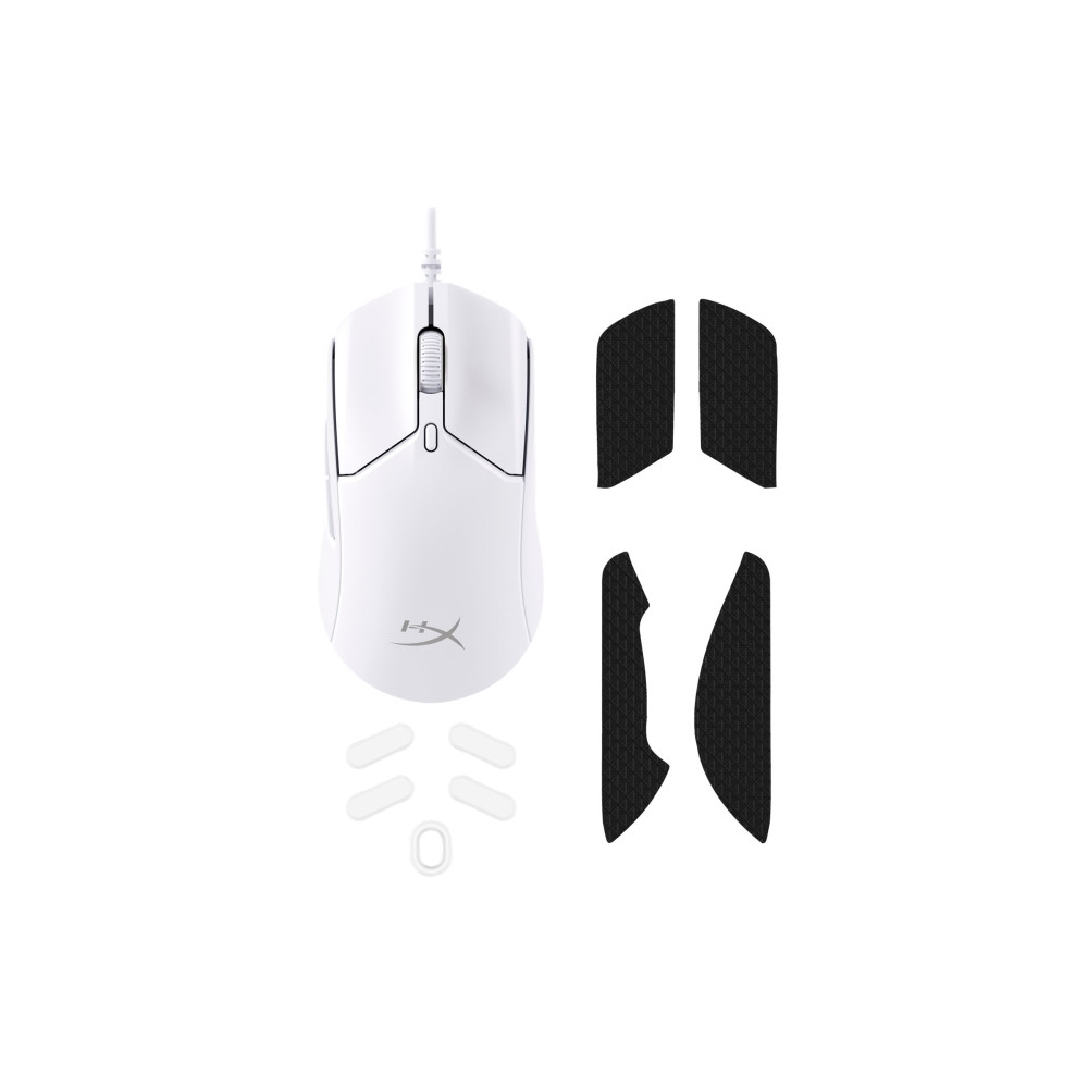 Produktbild för HyperX Pulsefire Haste 2 - mus - vit