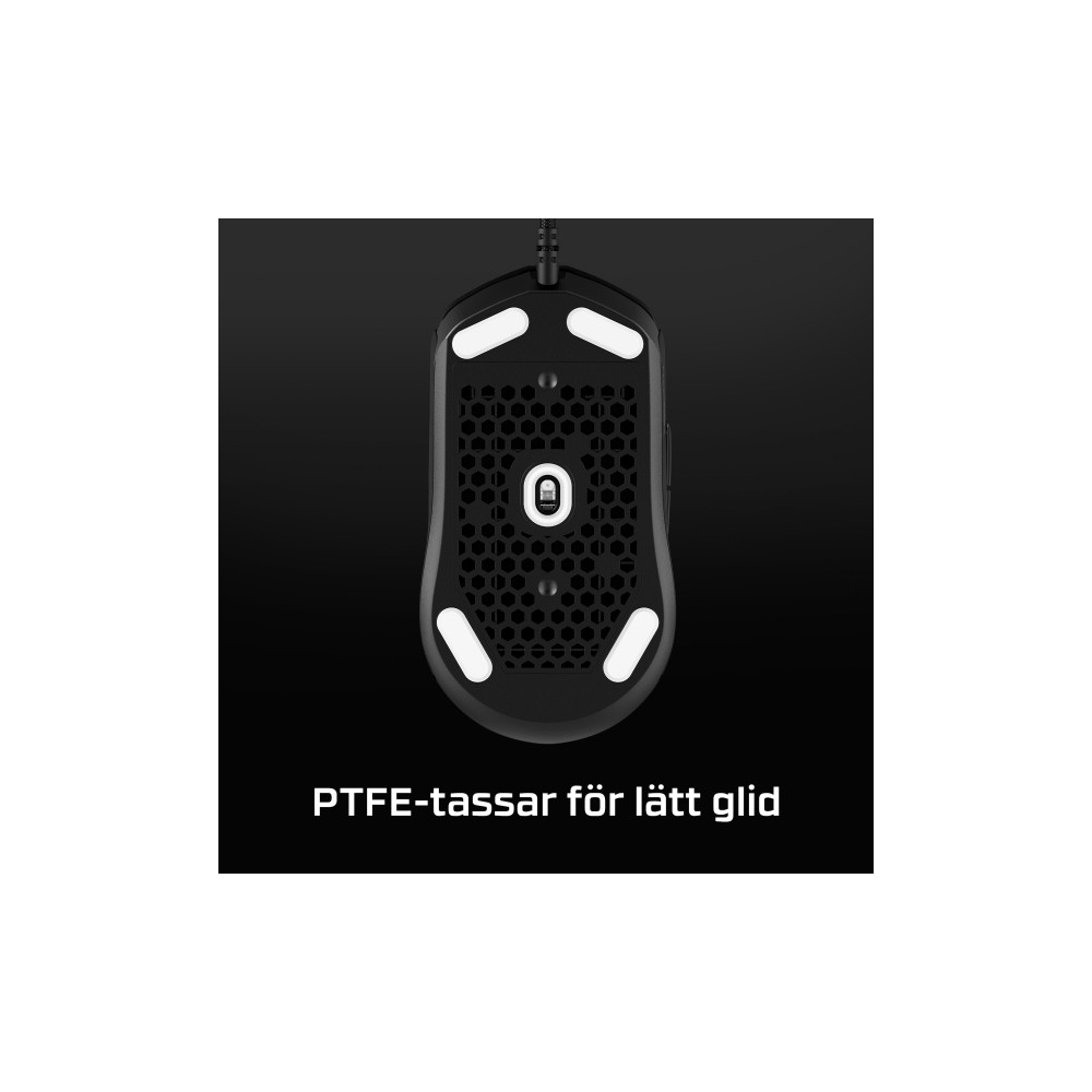 Produktbild för HyperX Pulsefire Haste 2 - mus - vit