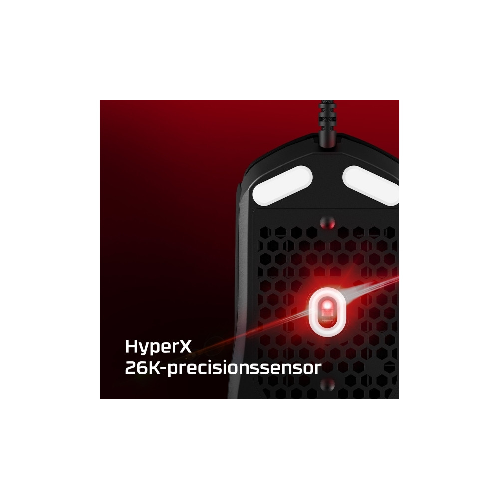 Produktbild för HyperX Pulsefire Haste 2 - mus - vit