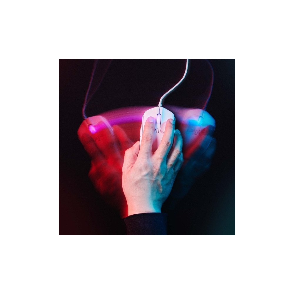 Produktbild för HyperX Pulsefire Haste 2 - mus - vit