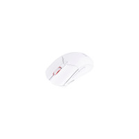 Produktbild för HyperX Pulsefire Haste 2 - mus - 2.4 GHz, Bluetooth 5.0, USB - vit
