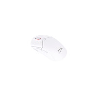 Produktbild för HyperX Pulsefire Haste 2 - mus - 2.4 GHz, Bluetooth 5.0, USB - vit