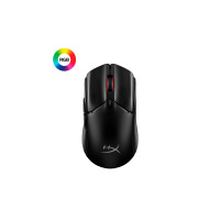Produktbild för HyperX Pulsefire Haste 2 - mus - 2.4 GHz, Bluetooth 5.2, USB 2.0 - svart