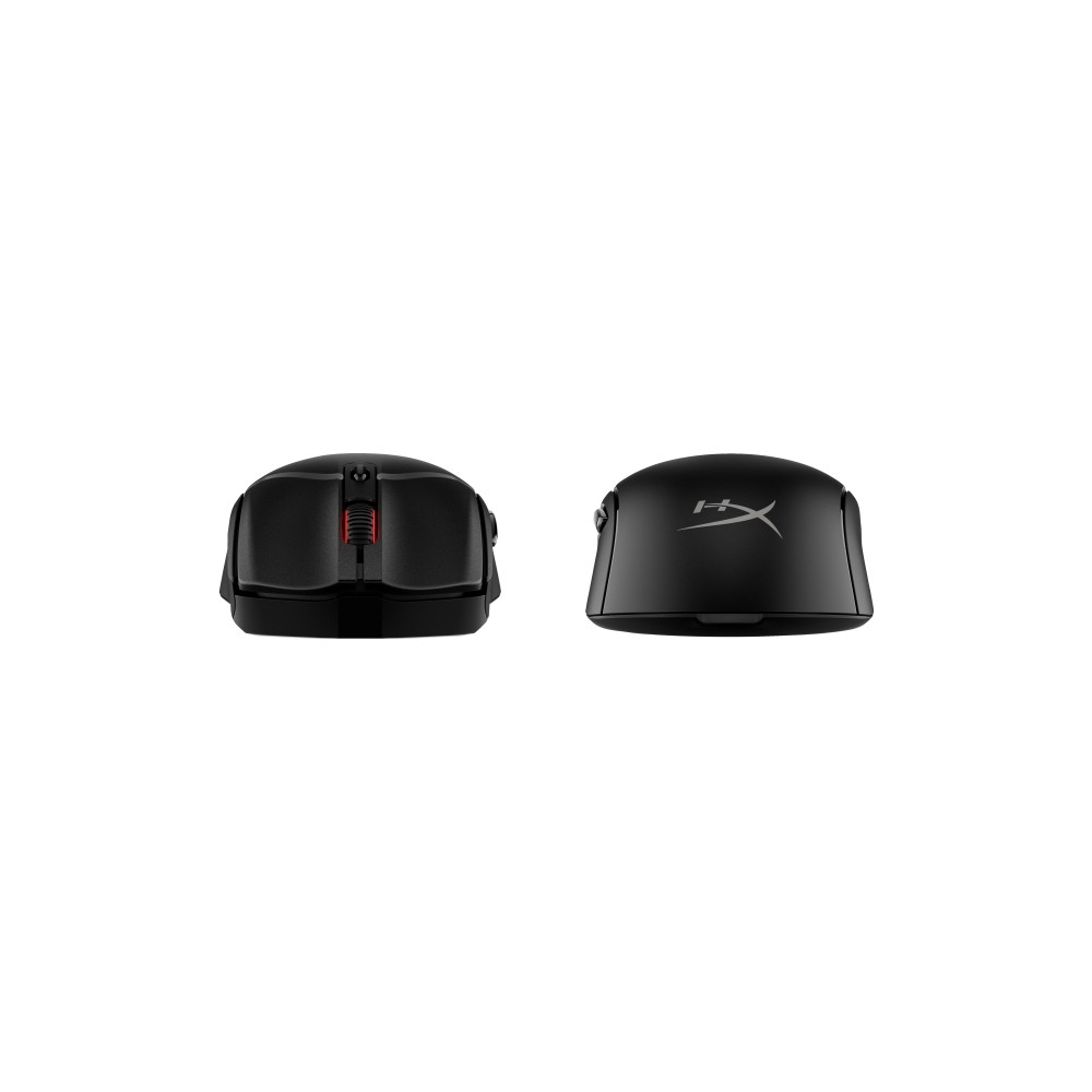 Produktbild för HyperX Pulsefire Haste 2 - mus - 2.4 GHz, Bluetooth 5.2, USB 2.0 - svart