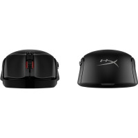 Produktbild för HyperX Pulsefire Haste 2 - mus - 2.4 GHz, Bluetooth 5.2, USB 2.0 - svart