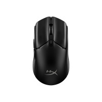 Produktbild för HyperX Pulsefire Haste 2 - mus - 2.4 GHz, Bluetooth 5.2, USB 2.0 - svart