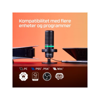 Produktbild för HyperX DuoCast - mikrofon