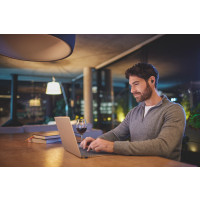 Produktbild för Jabra Evolve2 Buds MS - True wireless-hörlurar med mikrofon - USB-A via Bluetooth-adapter