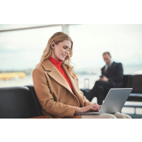 Produktbild för Jabra Evolve2 Buds MS - True wireless-hörlurar med mikrofon - USB-A via Bluetooth-adapter